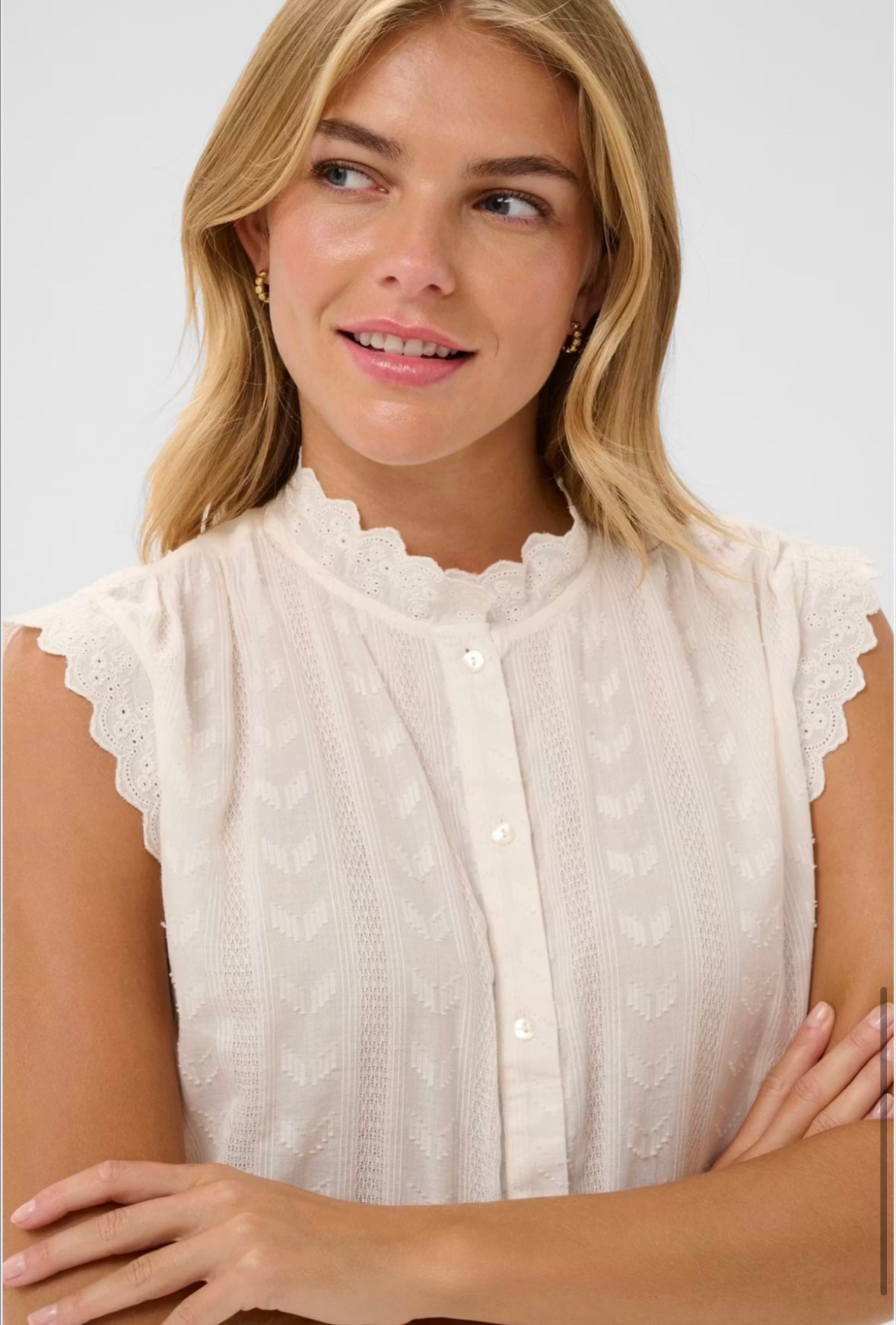 Saint Tropez RowynSZ Shirt Ice