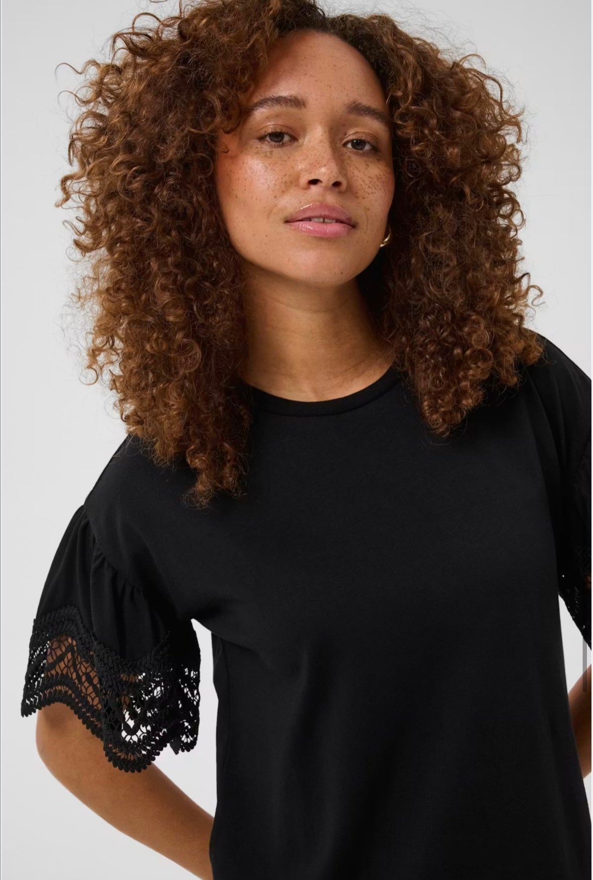 Kaffe KAhermia Jersey Dress Black Deep
