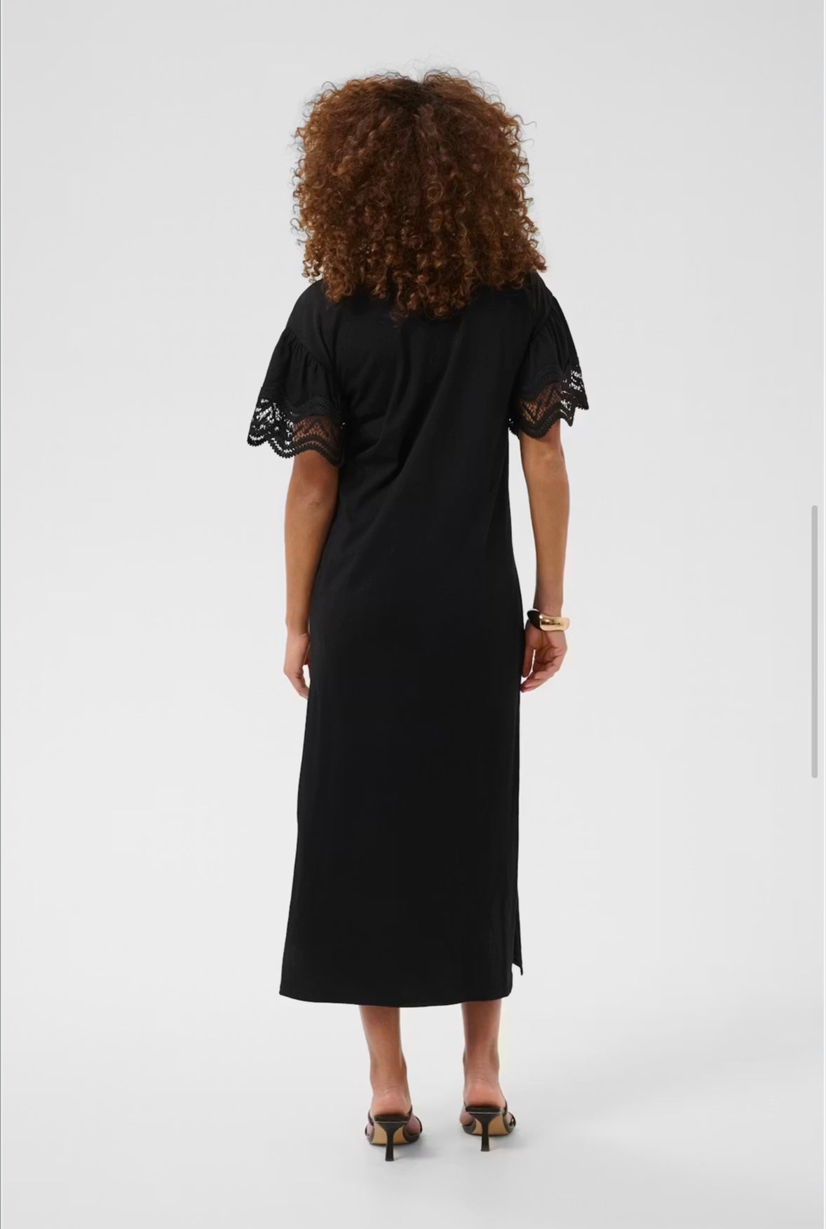 Kaffe KAhermia Jersey Dress Black Deep