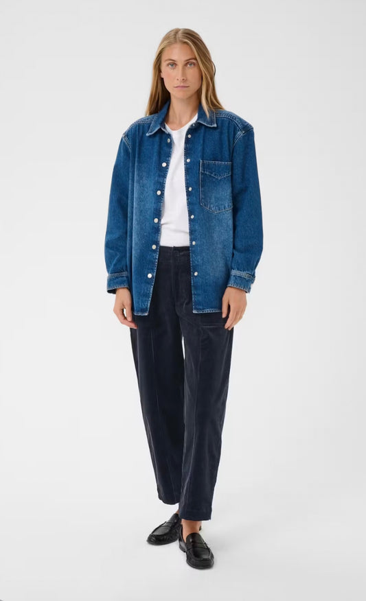 Part Two NettaPW Pants Dark Navy