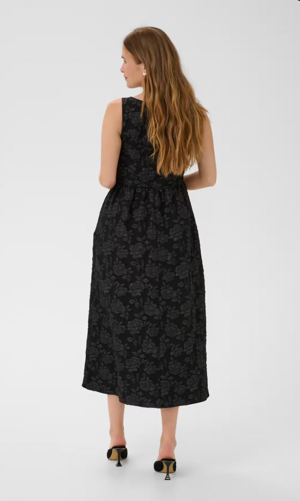 Kaffe KAcorbina Dress Black Deep