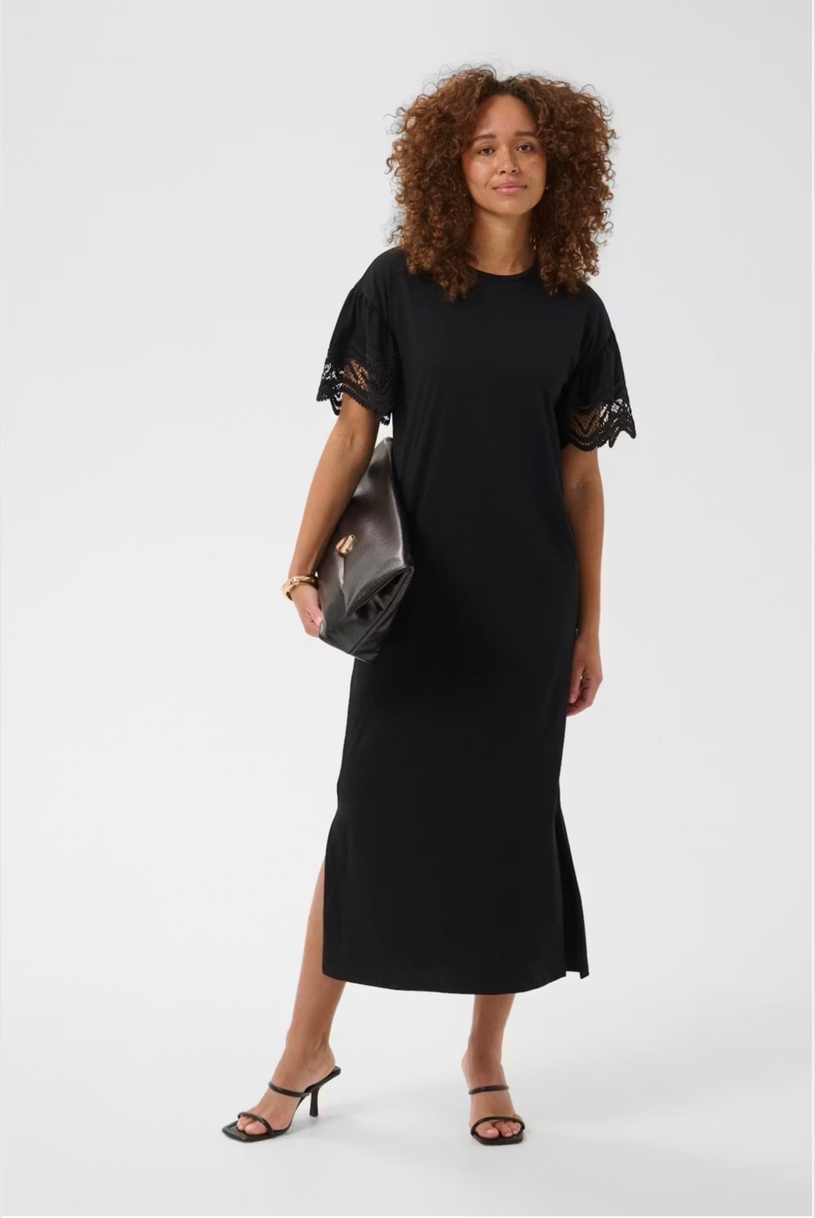Kaffe KAhermia Jersey Dress Black Deep