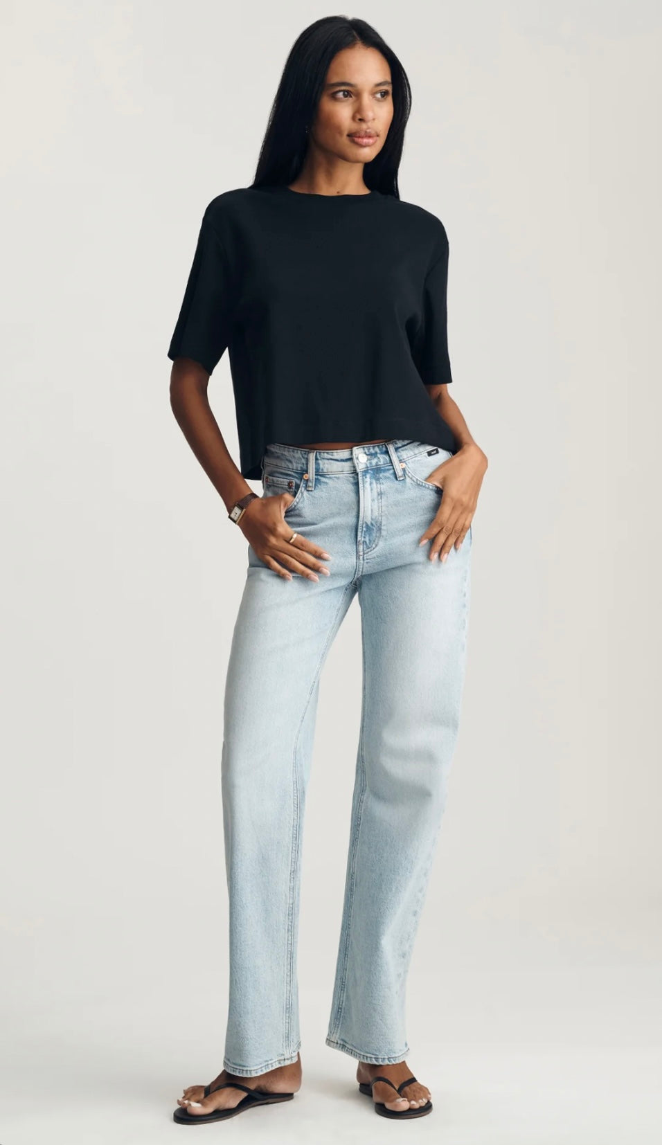 Mavi Riley Crew Neck T-Shirt