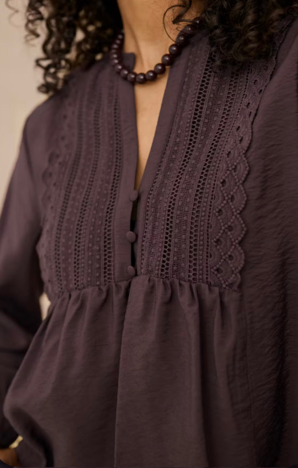 Kaffe KAgalina Blouse Fudge