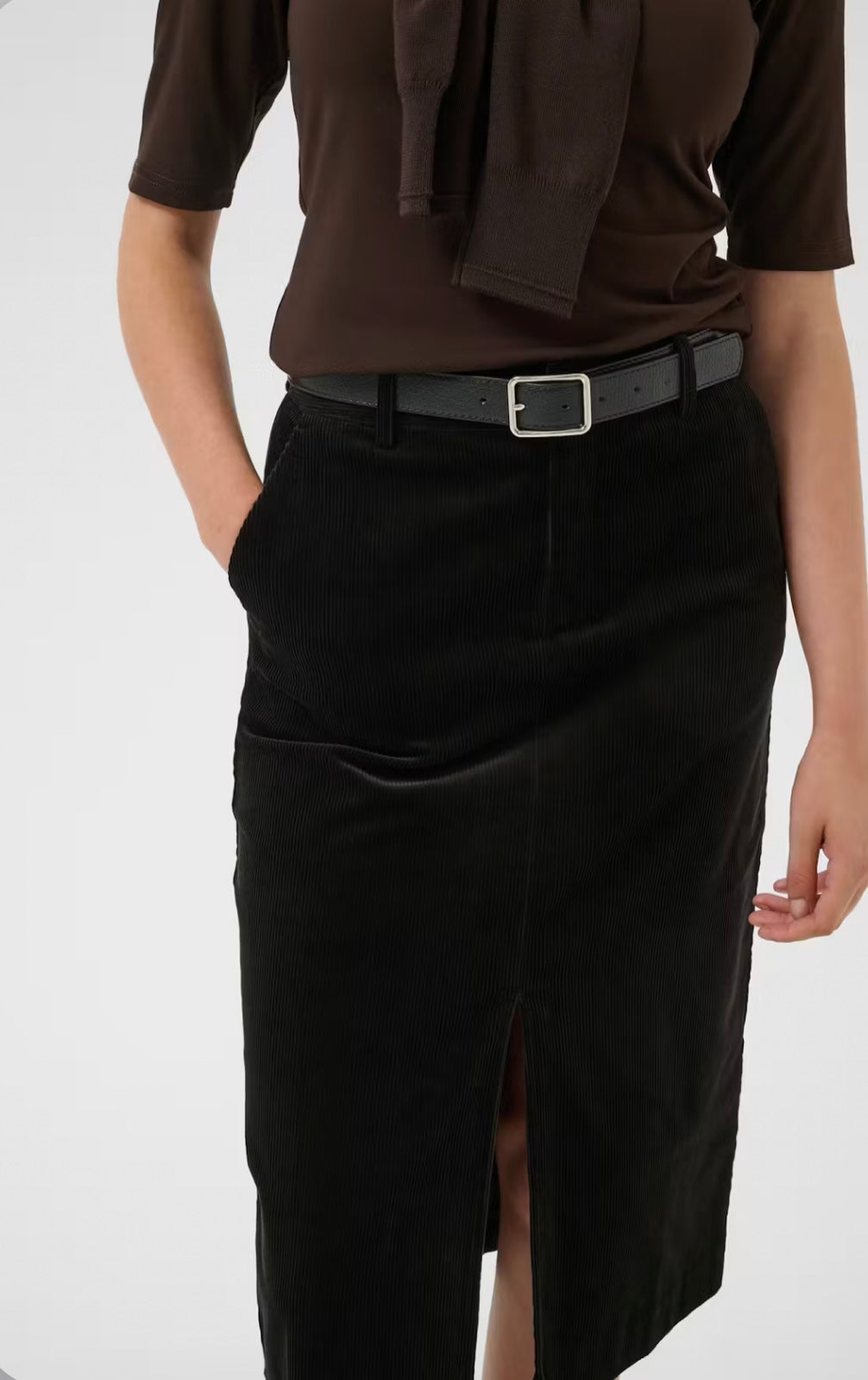 Part Two SofijaPW Skirt Black