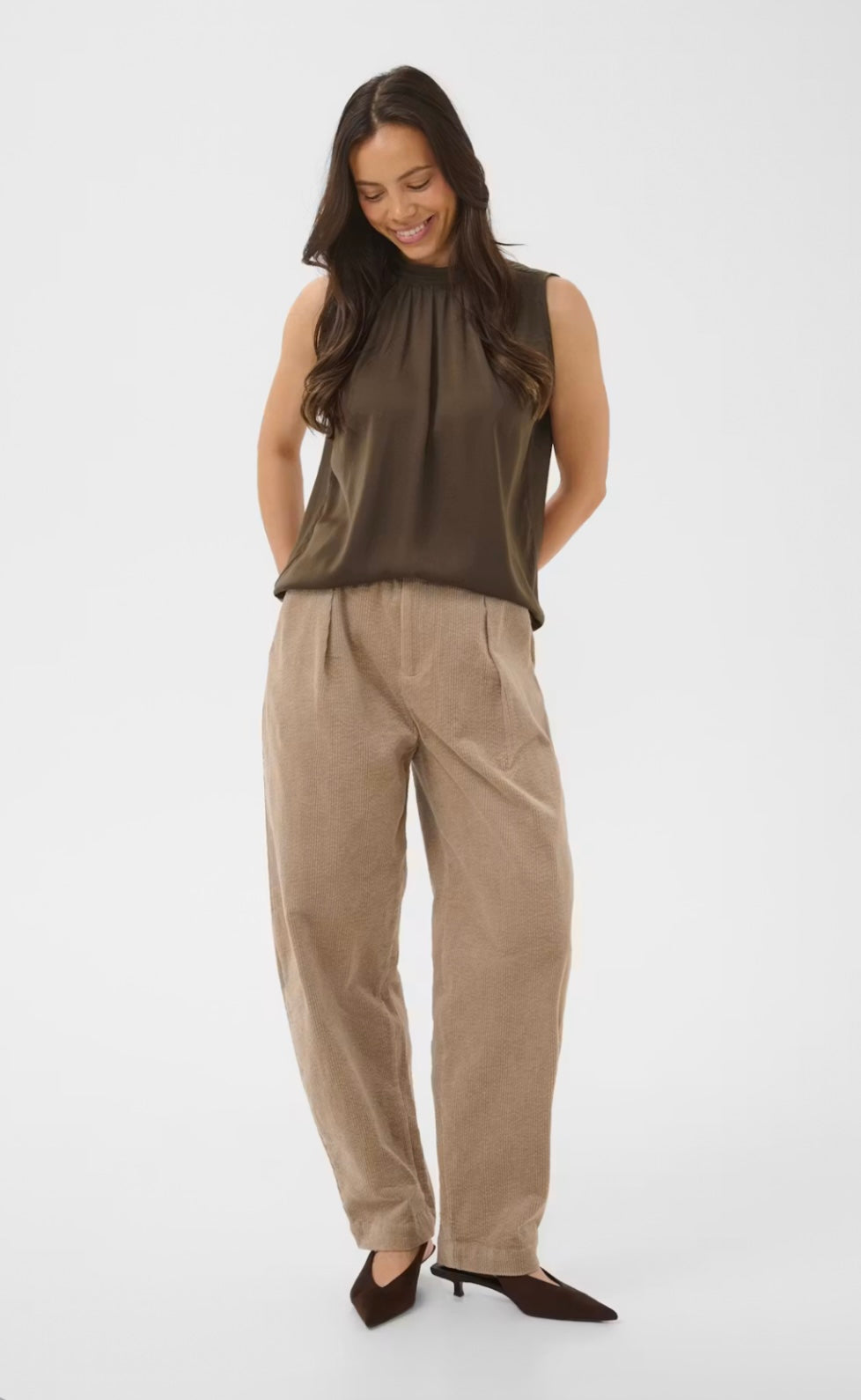 Saint Tropez AileenSZ Top Chocolate Brown