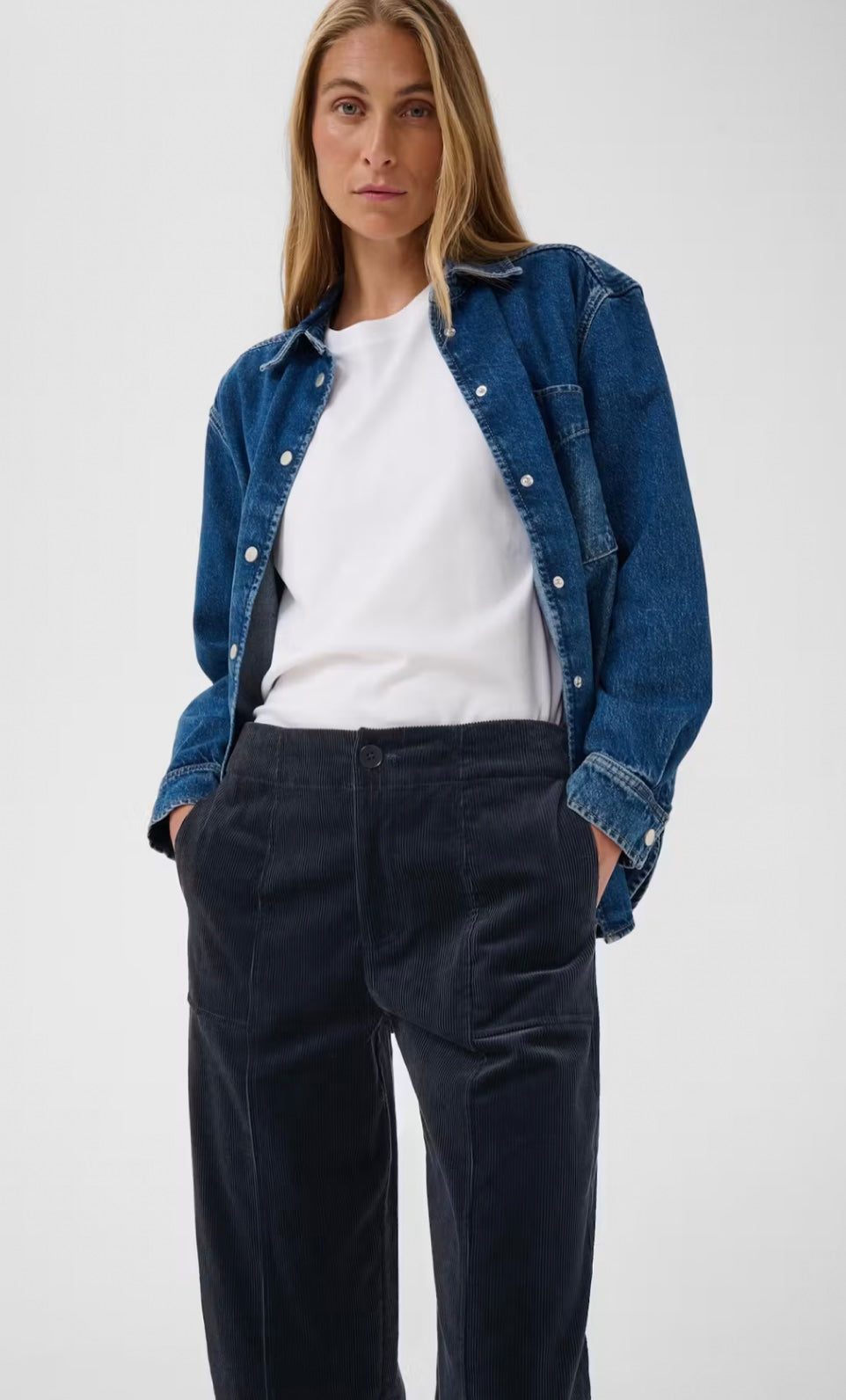 Part Two NettaPW Pants Dark Navy