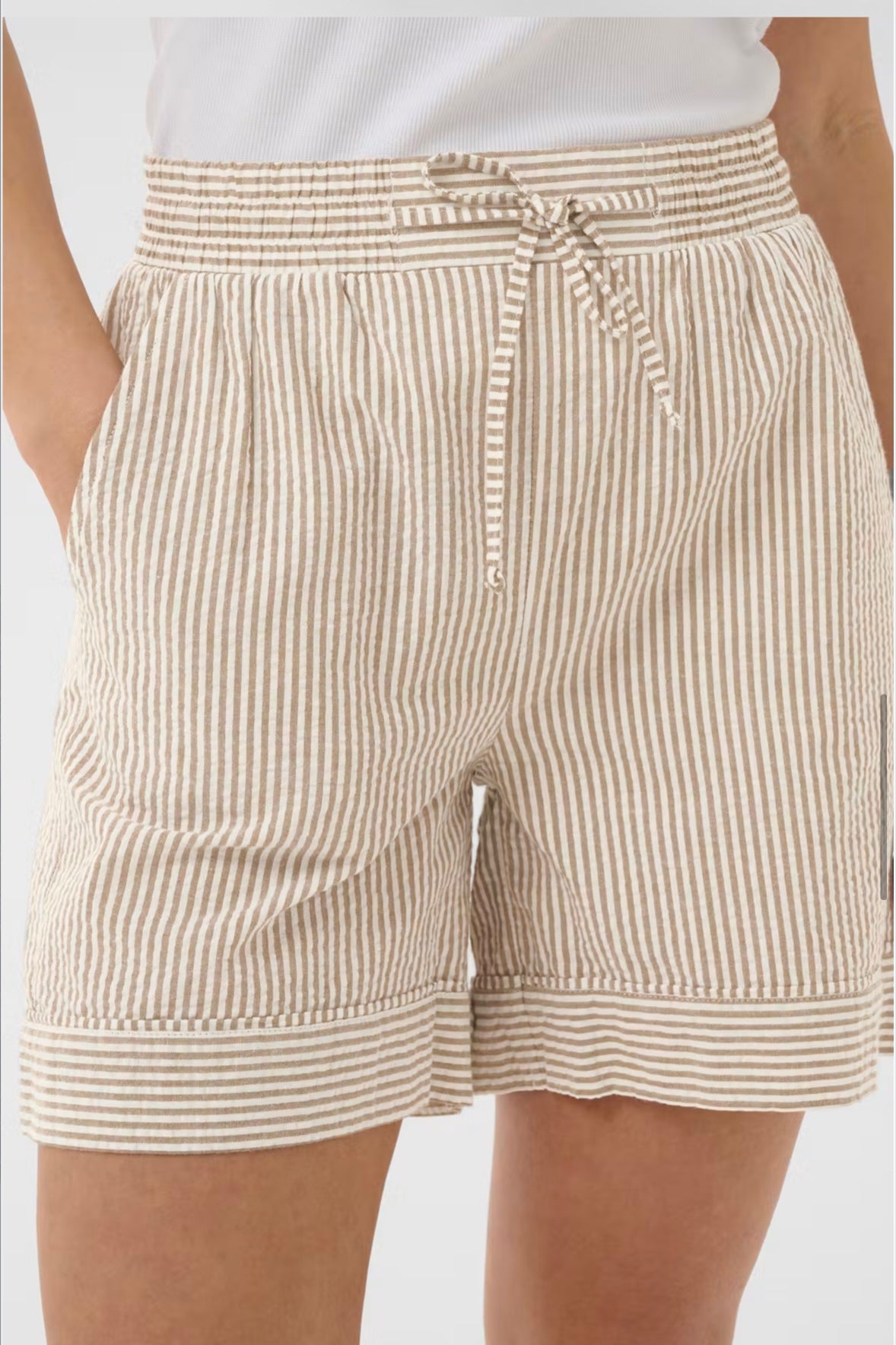 Saint Tropez ElmikoSZ N Shorts Toasted Coconut