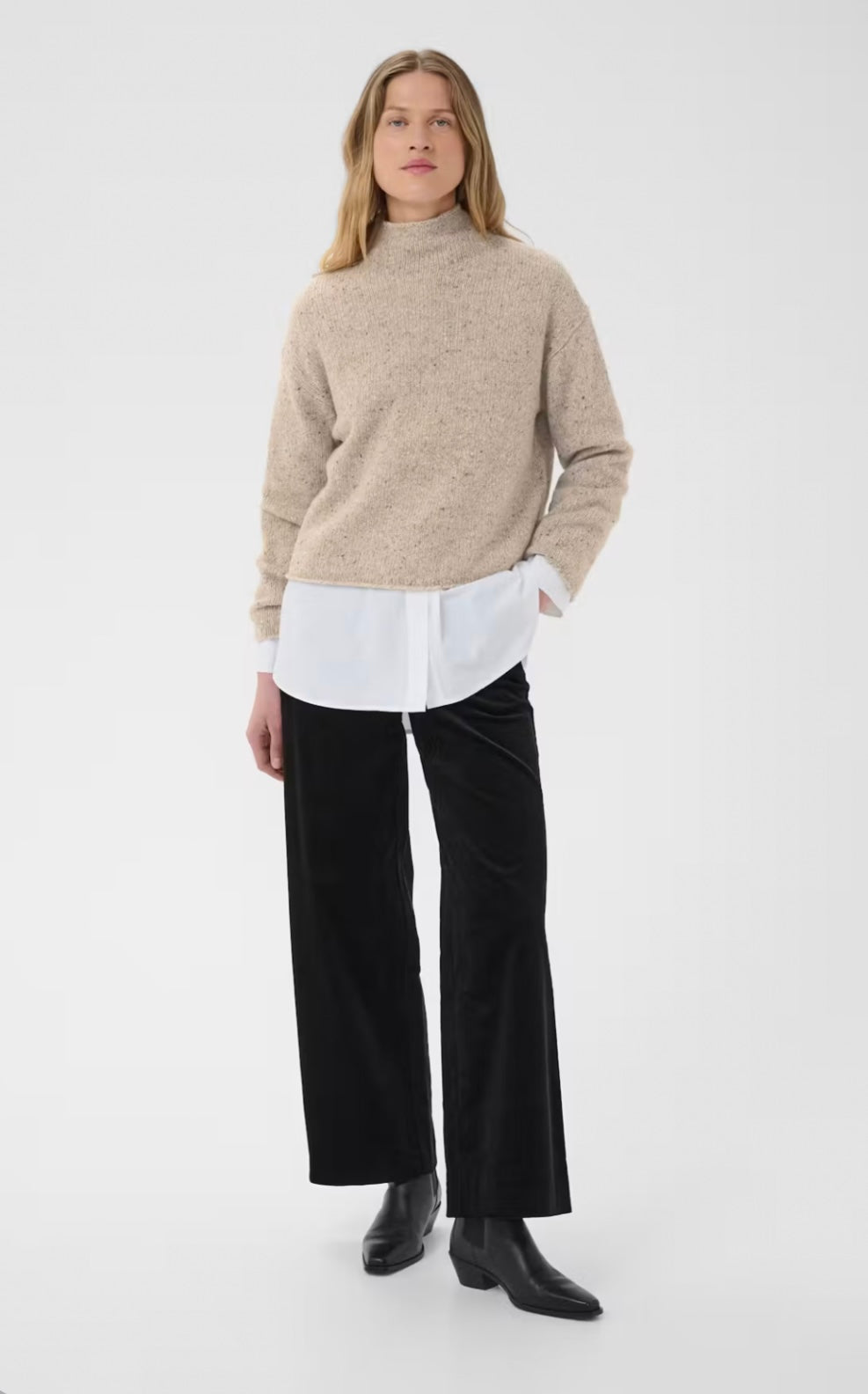 Part Two ChanellyPW Pullover Neutral Nepse