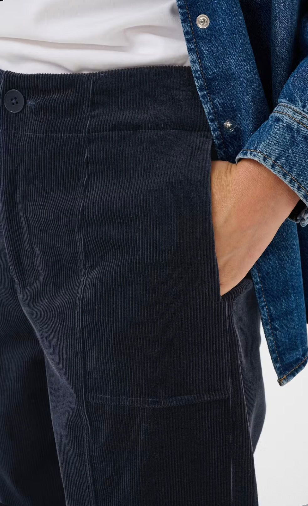 Part Two NettaPW Pants Dark Navy