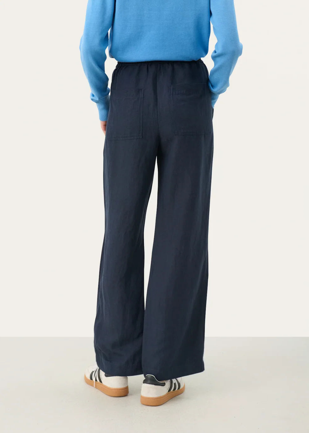 Part Two Eniola Linen Trousers After Midnight