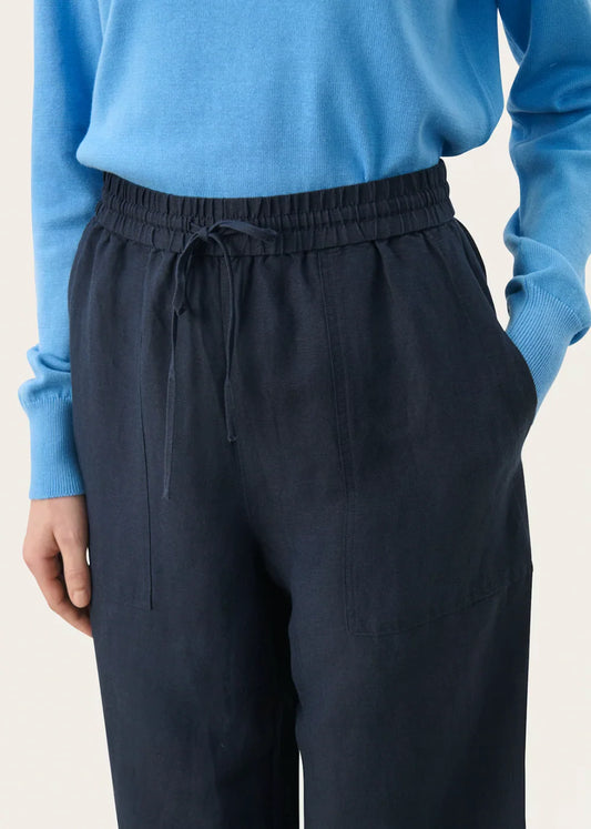 Part Two Eniola Linen Trousers After Midnight