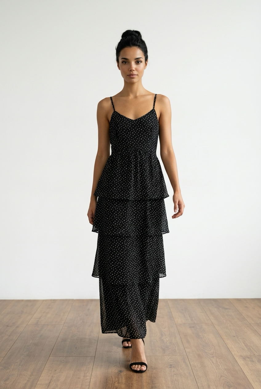 Pink Martini Finley Dress Black/White