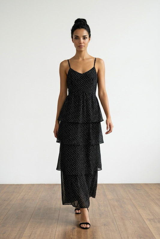 Pink Martini Finley Dress Black/White