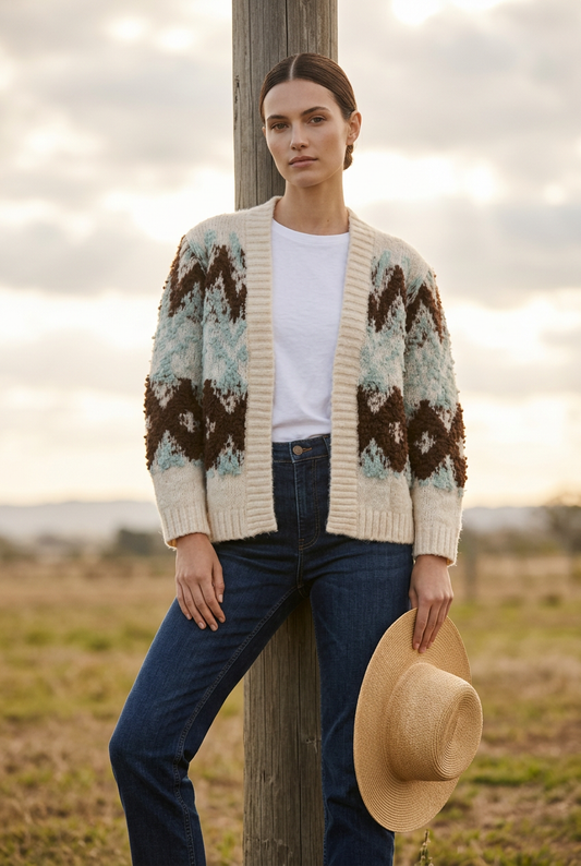 Saint Tropez TuskaSZ Cardigan Ice