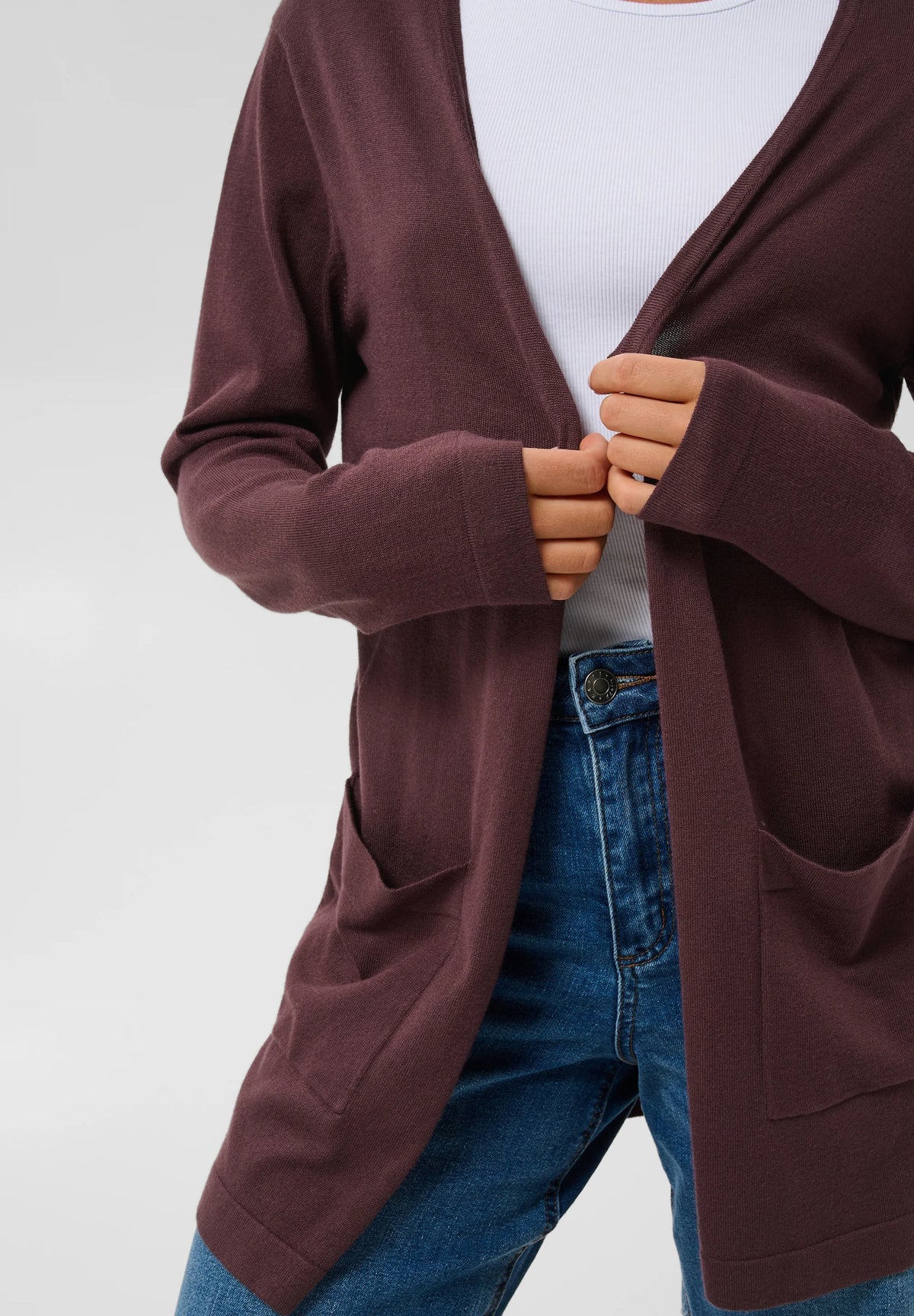 Kaffe KAlizza Long Cardigan Fudge