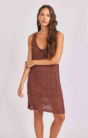 Sage the Label Beach Baby Tank Dress Oak