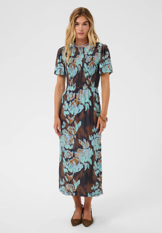 Saint Tropez MalikaSZ Dress Nightsky Shaded Flowers