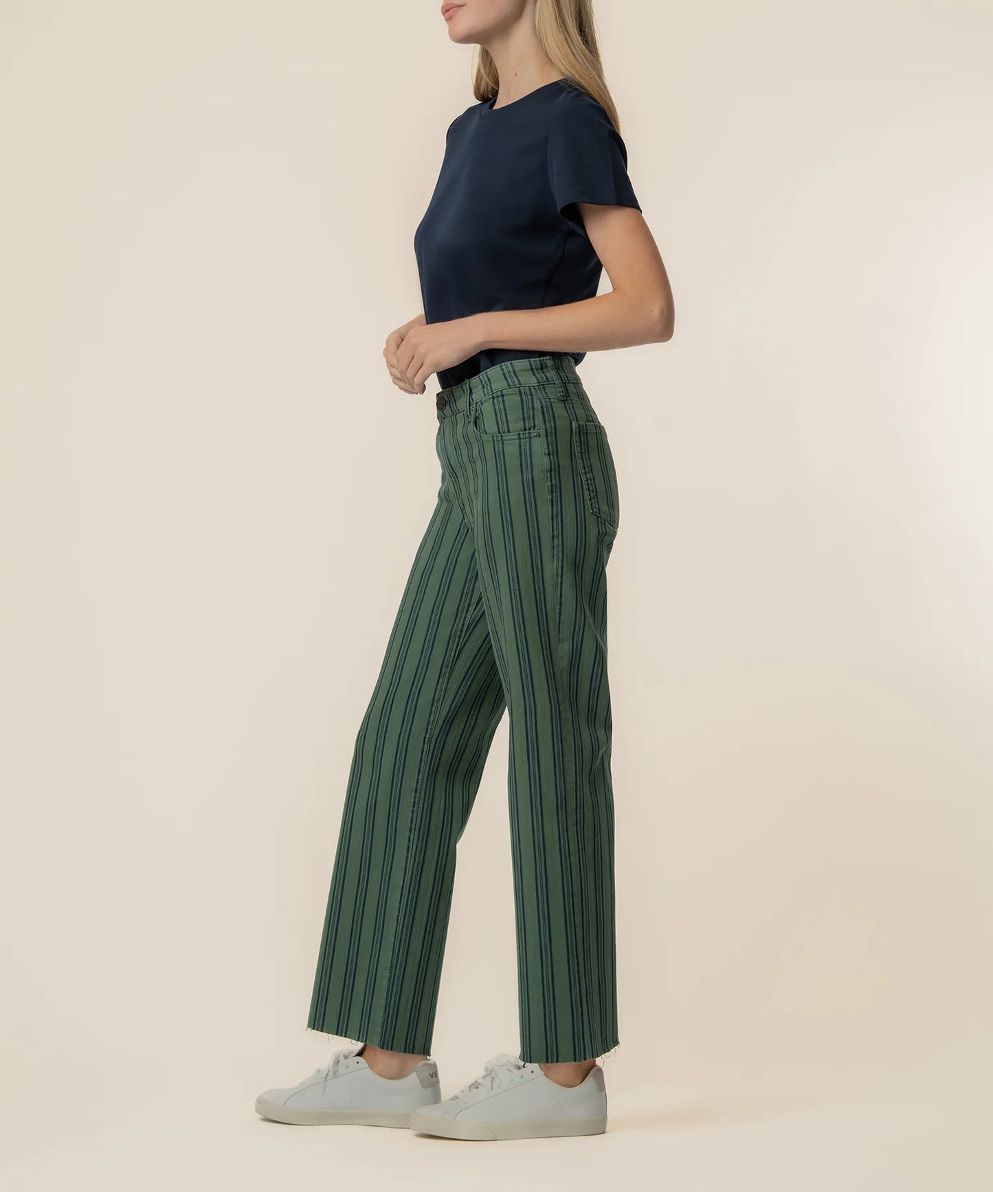 Kut from the Kloth Charlotte Matcha Green