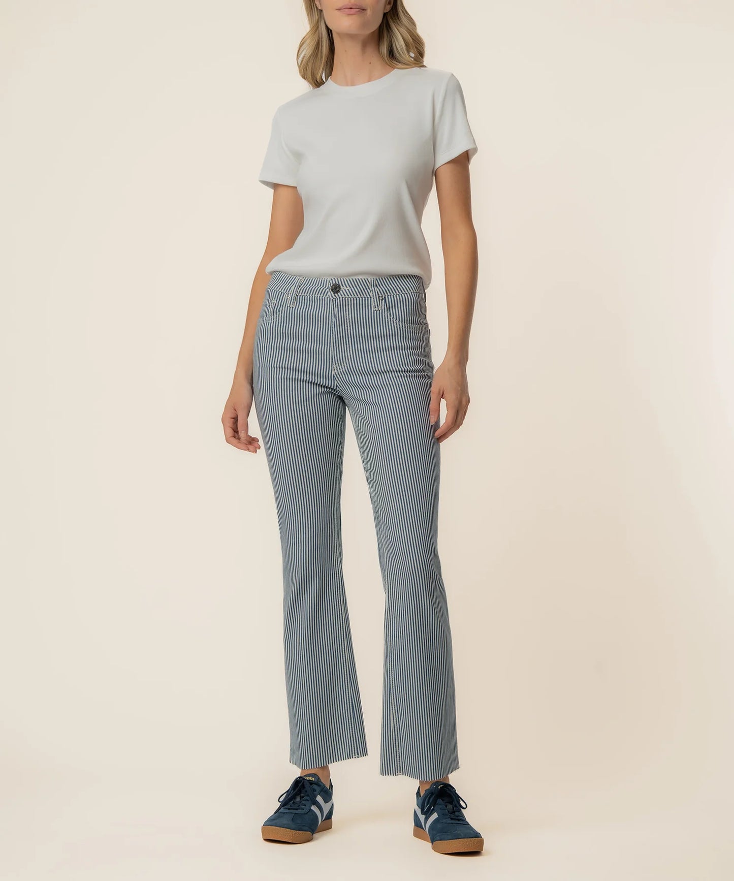 Kut from the Kloth Kelsey Navy/Ivory