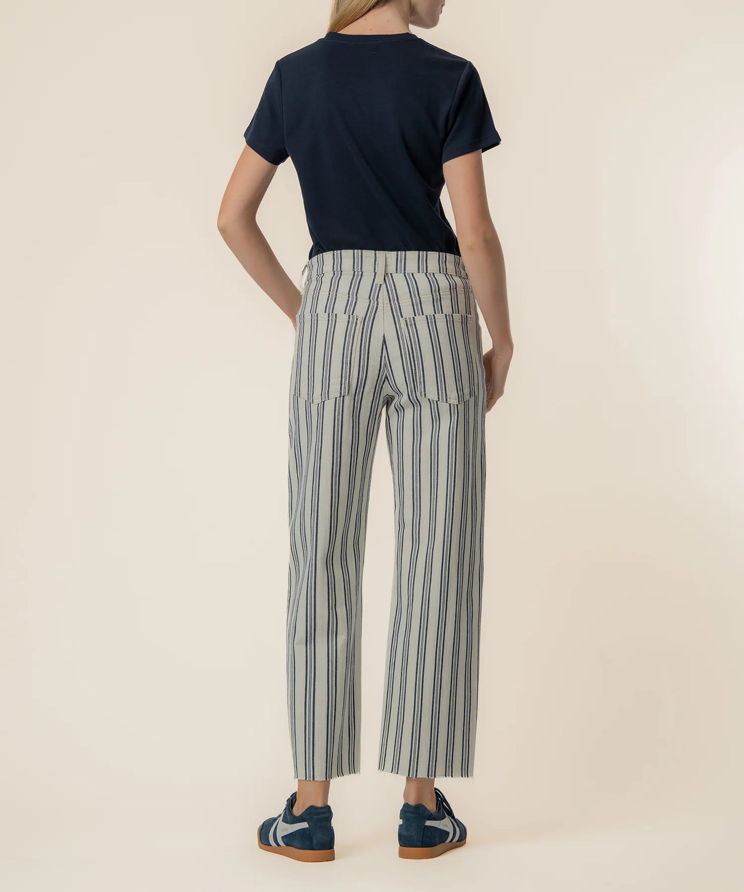 Kut from the Kloth Gwen Navy/Ivory