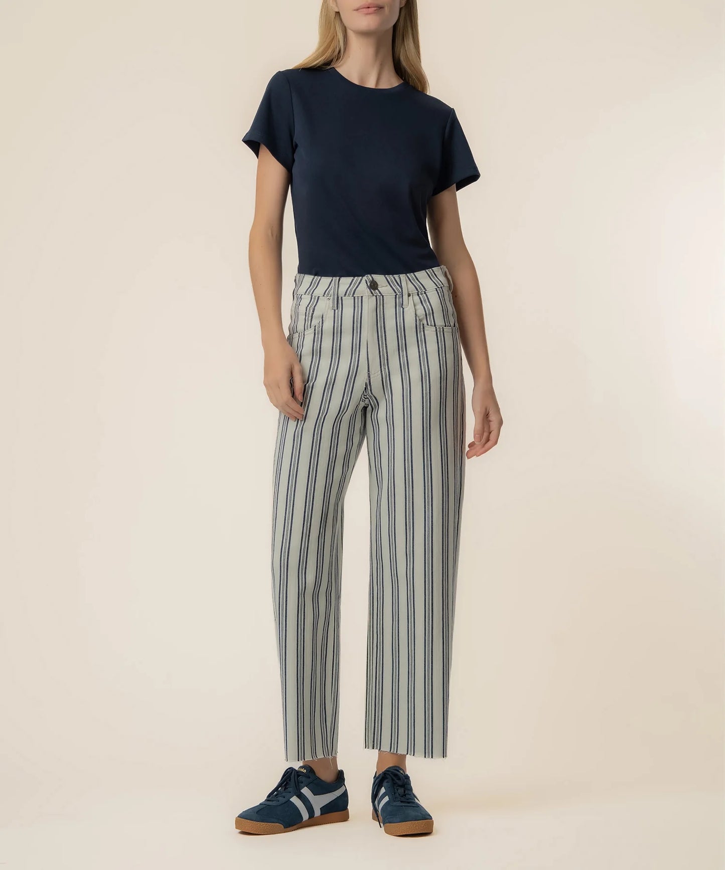 Kut from the Kloth Gwen Navy/Ivory