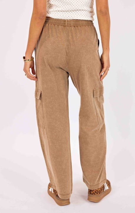 Sage The Label Highline Pull On Pant Taupe