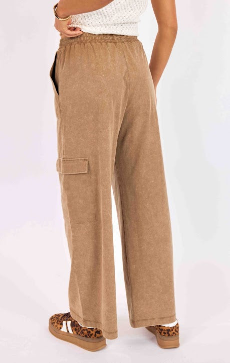 Sage The Label Highline Pull On Pant Taupe