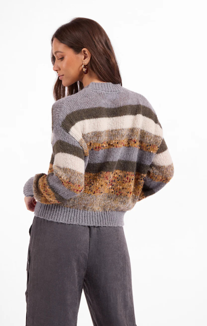 Sage the Label Daffodil Stripe Sweater Multi
