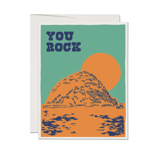 Red Cap Greeting Cards 8 pack You Rock