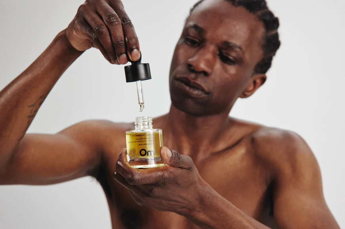 Om Organics Skincare Marula + Cactus Nourishing Face Oil - Full Size 28ml