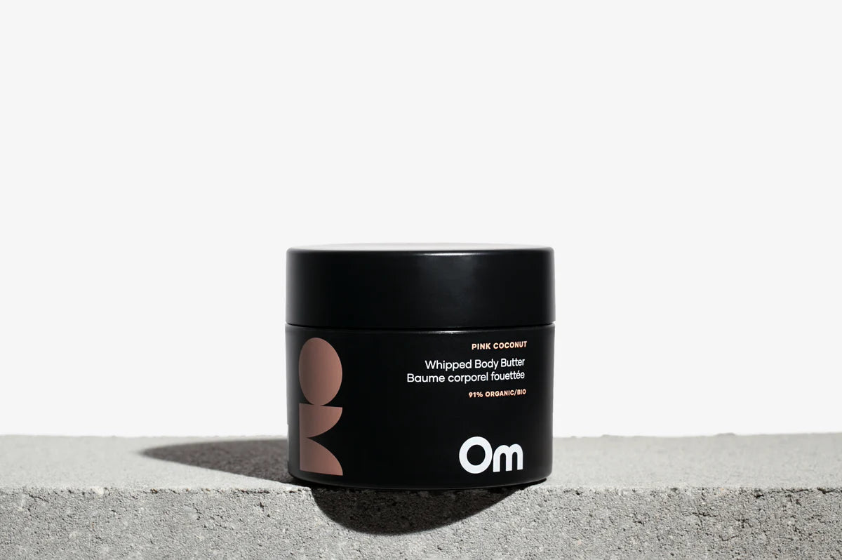 Om Organics Skincare Pink Coconut Whipped Body Butter 250ml