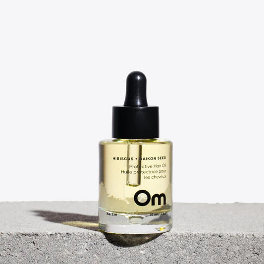 Om Organics Hibiscus + Daikon Seed Protective Hair Oil