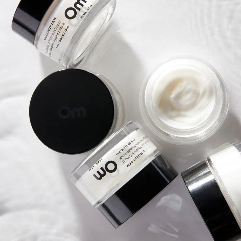 Om Organics Coconut Dew Hyaluronic Moisture Cream - Full Size 50ml
