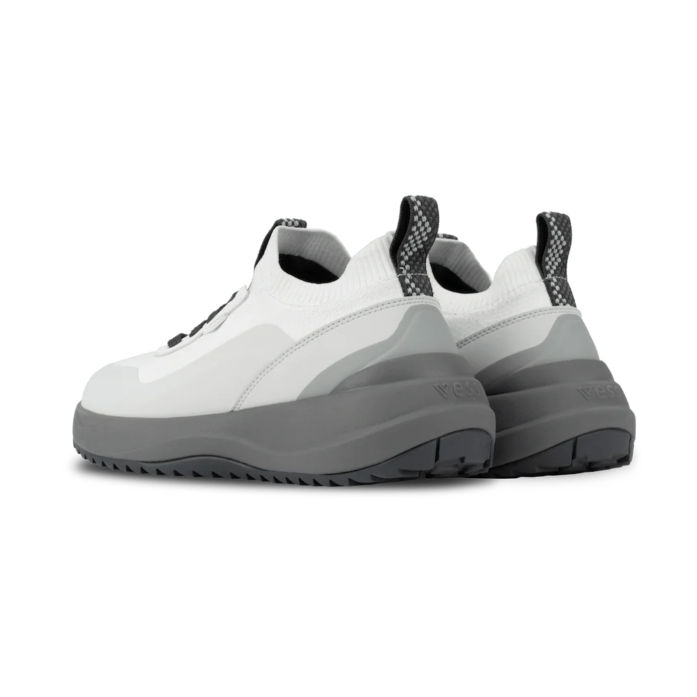 Vessi Stormburst Low Top Women's White/Grey