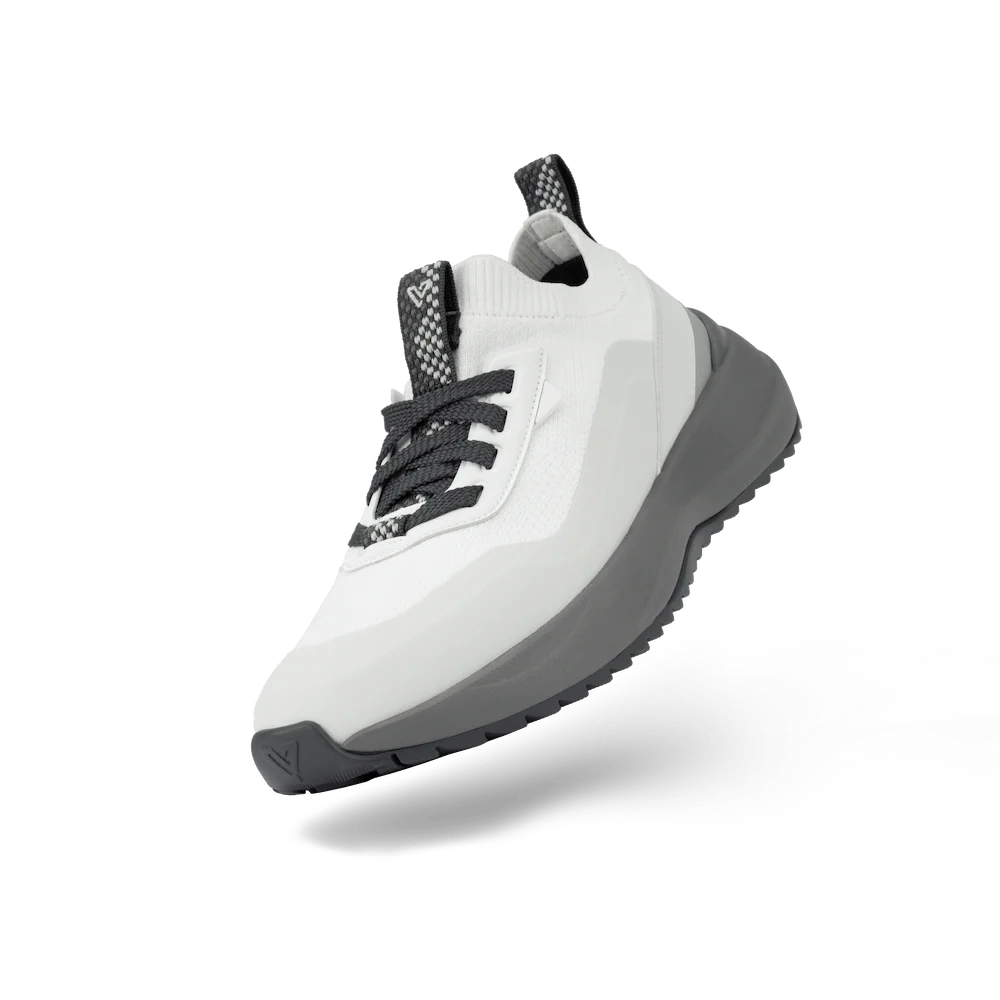 Vessi Stormburst Low Top Women's White/Grey