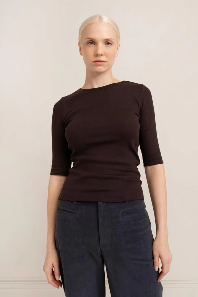 Paper Label Akari Crew Neck Top