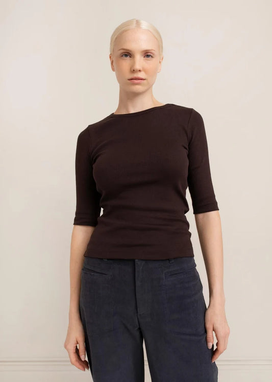 Paper Label Akari Crew Neck Top