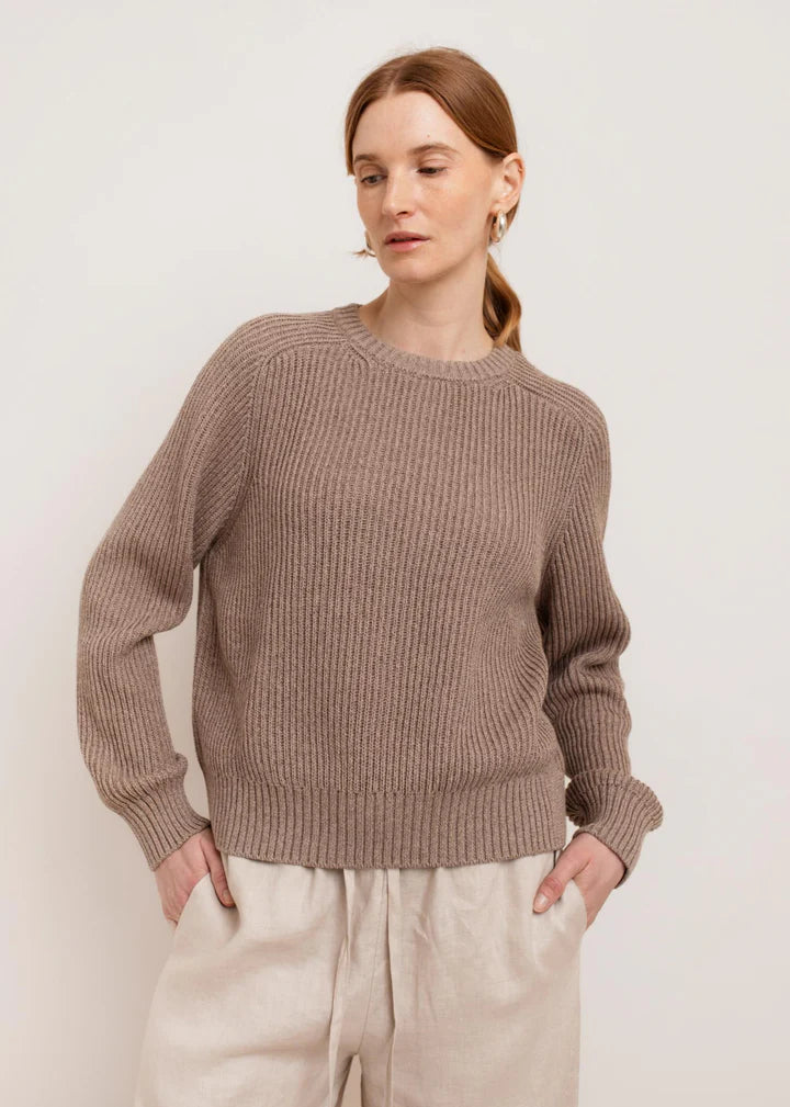 Paper Label Avery Crew Neck Sweater