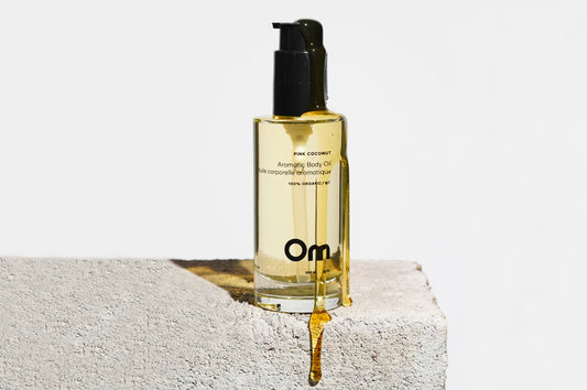 Om Organics Pink Coconut Aromatic Body Oil