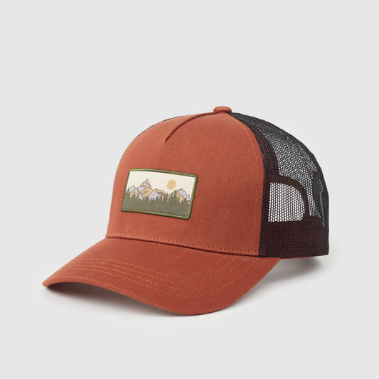 Tentree Hat Mountain Patch Altitude Sequoia/Winter Moss