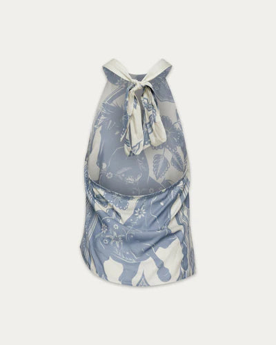 Kuwalla Western Boho Halter Blue Horse