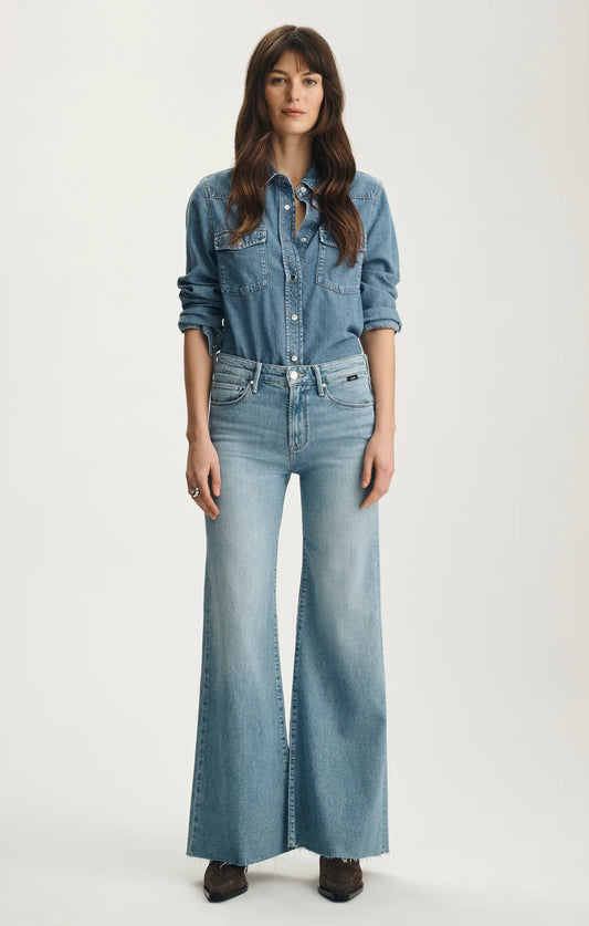 Mavi Grace Bleached Classic Blue