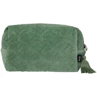 Danica Quilted Cosmetic Bag Jade