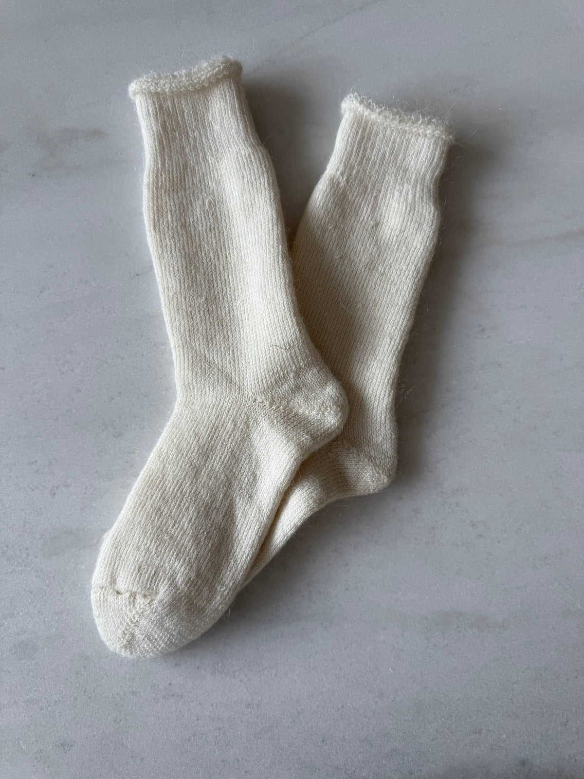 Billy Bamboo - Canada Mohair Socks - White High socks ( M/L )