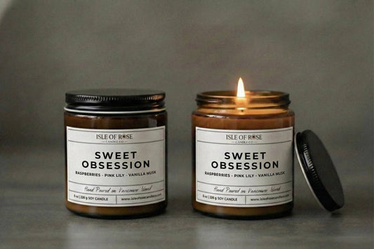 Isle of Rose Candle Co. - Candle Sweet Obsession
