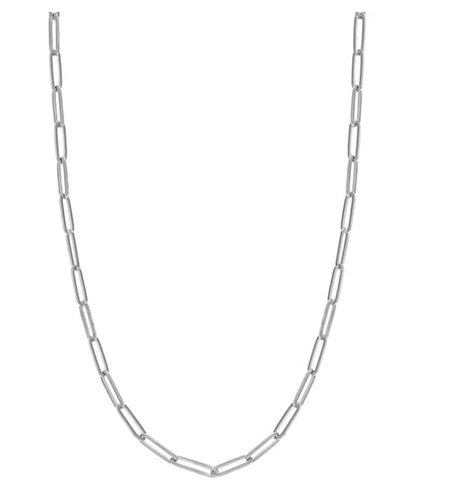 HoopLa -  PaperClip Necklace & Bracelet Chain-Waterproof-PVD: Yellow Gold / Bracelet