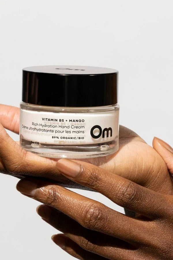Om Organics Skincare Vitamin B5 + Mango Rich Hydration Hand Cream 50ml