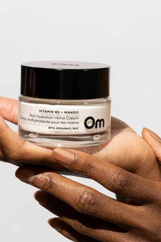 Om Organics Skincare Vitamin B5 + Mango Rich Hydration Hand Cream 50ml