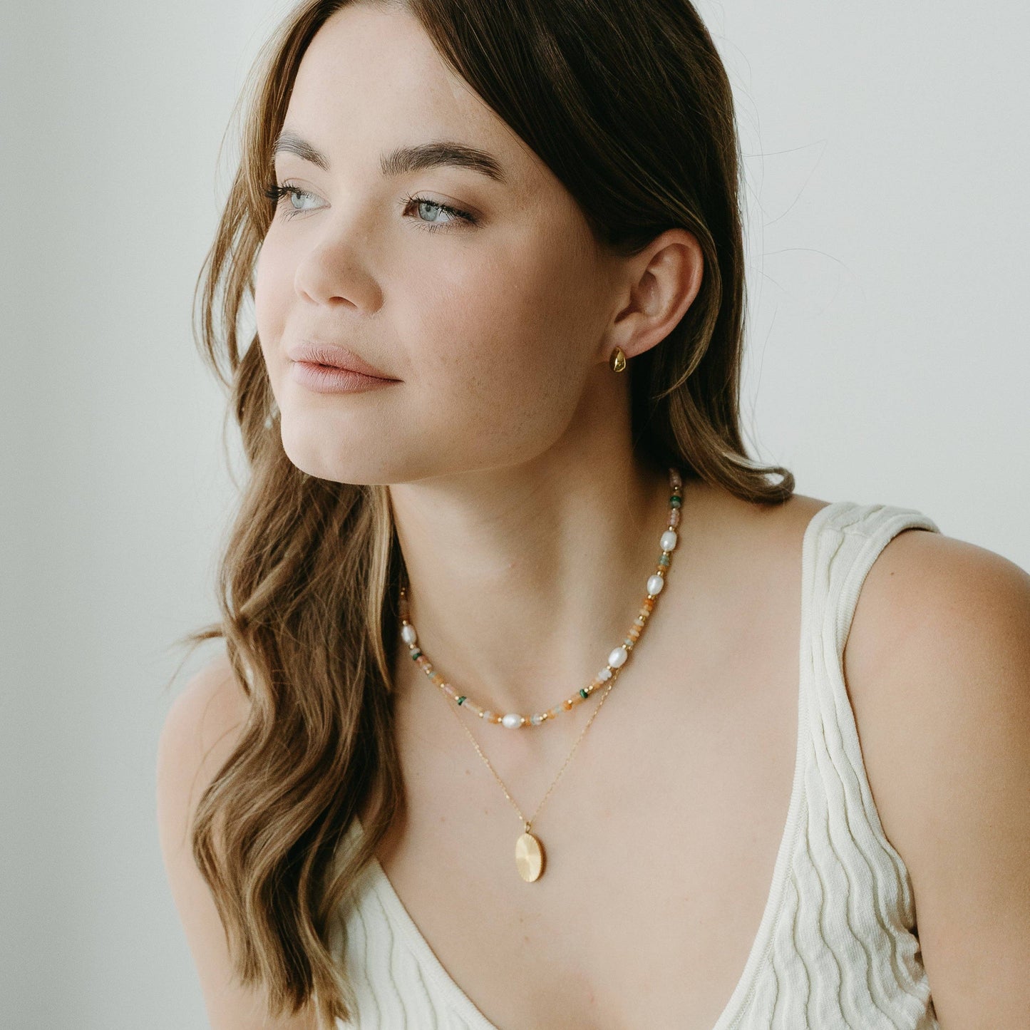 Petite Gold Solara Necklace